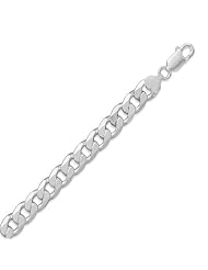 9" 250 Beveled Curb Bracelet
