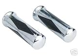 31FBTfl9A0L. SL160  Cruiser Chrome Black Grips Bicycle Bike