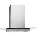 Bomann DU 650 G Wandhaube / 60 cm / 400 m3/h / inox