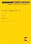 Wavelet Applications VI: 6-8 April 1999 Orlando, Florida (Proceedings of Spie, Volume 3723)