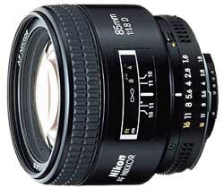 Nikon 85mm f/1.8D AF Nikkor Lens for Nikon Digital SLR Cameras