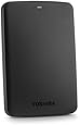 Toshiba Canvio Basics 1TB Portable Hard Drive - Black (HDTB310XK3AA)