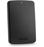 Toshiba Canvio Basics 1TB Portable Hard Drive- Black (HDTB310XK3AA)