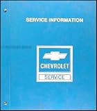 1984 Chevy Citation II and Celebrity Repair Shop Manual Original