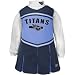 Reebok Tennessee Titans Navy Blue Infant 2-Piece Cheerleader Dress
