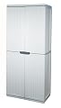 Gracious Living 91012-1CFP Cabinet Tall Utility with 4 Shelves