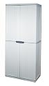Gracious Living 91012-1CFP Cabinet Tall Utility with 4 Shelves