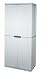 Gracious Living 91012-1CFP Cabinet Tall Utility with 4 Shelves
