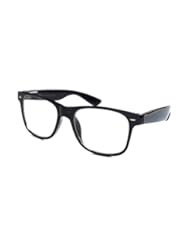 Single Detail Page Misc: KIDS Childrens Nerd Retro Oversize Black Frame Clear Lens Eye Glasses (Age 3-10)