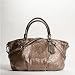 Authentic Coach Bronze Madison Laser Op Art Large Sophia Satchel Handbag 17003 Bronze