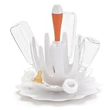 Splash Bottle Drying Rack-White