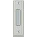 IQ America Wired Lighted Door Bell Push Button, Plastic White
