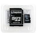 Kingston 8 GB microSDHC Class 4 Flash Memory Card SDC4/8GBET [Amazon Frustration-Free Packaging]