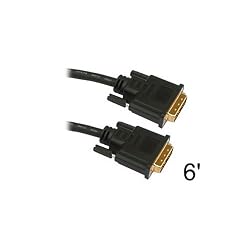 DVI-D Male to DVI-D Male Digital Dual Link Cable: 6 ft - by Abacus24-7