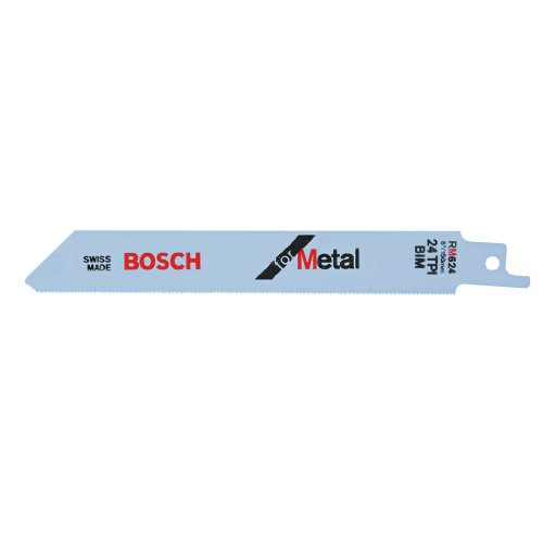 Bosch RM624 Reciprocating Blade 6 Inch x 24 Teeth - 5 Pack