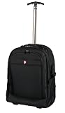 Hypertec 15.6 inch 2 in 1 BackPack Roller Bag for Laptop - Black