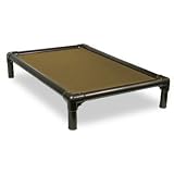 Kuranda Walnut PVC Elevated Dog Bed, Ballistic Nylon