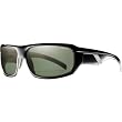Smith Optics Tactic Premium Lifestyle Polarized Sports Sunglasses/Eyewear w/ Free B&F Heart Sticker Bundle - Black/Gray Green