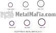 PURPLE ANODIZED SEGMENT RING SGR141/2PRP -14G 1/2