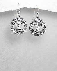 Sterling Silver Celtic-Inspired