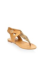 Simoty Sandalias planas (Natural)