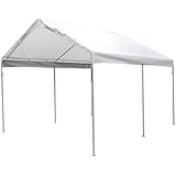 King Canopy C81013PC 10-Feet by 13-Feet Universal Canopy 6-Leg Canopy White