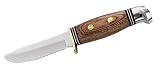 Eigenschaften Herbertz / Herbertz Kindermesser, Klinge 8 cm, Pakkaholz-Griff, Lederscheide