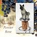 Akita Dog Wine Bottle Stopper - Gray