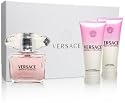 Versace Bright Crystal by Versace for Women 3 Piece Set Includes: 3.0 oz Eau de Toilette Spray + 3.4 oz Perfumed Body Lotion + 3.4 oz Perfumed Bath and Shower Gel