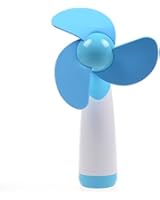 KLOUD City&reg;Blue Personal Hand-held/Portable Battery Operated Mini Air Fan for Home and Travel
