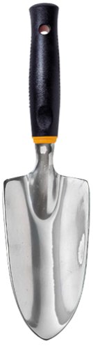 Fiskars Softouch Polished Aluminum Trowel #7062