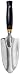 Tools & Hardware : Fiskars Softouch Polished Aluminum Trowel #7062