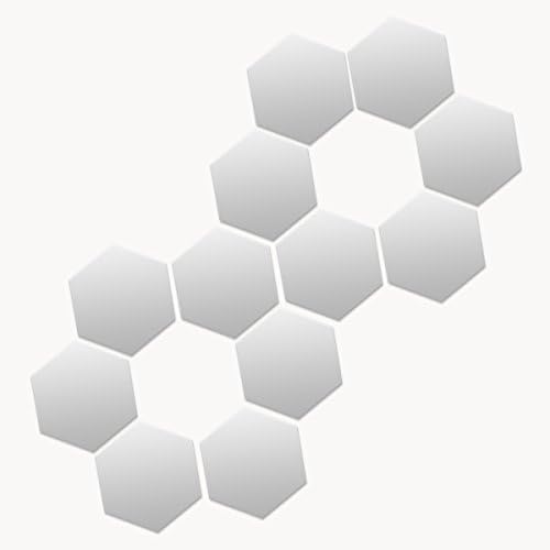 Hexagon DIY 3D Acrylic Mirror Removeable Wall Sticker Creatives For Living Room and Bedroom
