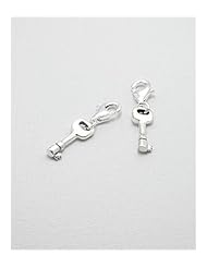 Key Charm In 92.5 Sterling Silver