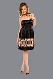 Retro Strapless Bubble Dresses