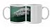 Gray Whale - underwater photo of a calf. The mother is barely visible below the Photo Mugs