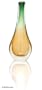 Murano handblown vase, 'Rainbow Drama'