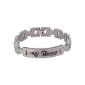 Mens NFL Titanium ID Bracelet - Rams