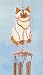   - Gallery Art Sitting Siamese Cat Small Wind Chimes