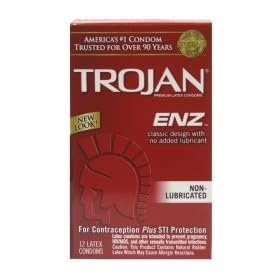 Trojan Non-Lubricated Condoms 12-Pack