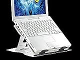 Produkt-Bild: General Office Notebook-St&auml;nder aus Aluminium, mit Drehteller
