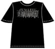 CURSIVE - Silver Organ - Black T-shirt
