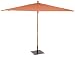 Outdoor Living : Rectangular 10' Market Umbrella - Dupione Papaya