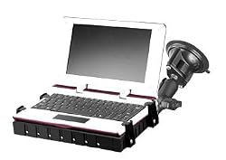RAM-B-166-202U+234-6: RAM Windshield Mount with Twist Lock and Tough Tray II