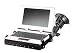 RAM-B-166-202U+234-6: RAM Windshield Mount with Twist Lock and Tough Tray II