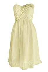 Junior Short Chiffon Bridesmaid Dress/Party Dress 