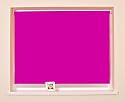 Fuchsia Pink Straight edge roller blind width 120cm x drop 170cm