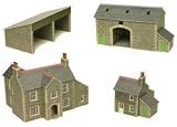 Metcalfe PN150 N Gauge Manor Farm - Card Kit