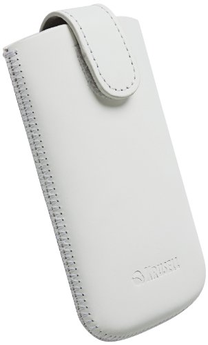Krusell Asper&ouml; Leder Etui mit R&uuml;ckzugfunktion f&uuml;r Huawei Ideos X3 wei&szlig; Preisvergleich