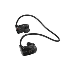 Sony Walkman NWZ-W262 W262BLK 2GB Wearable Water Resistant MP3 Player, BLACK